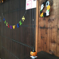 ハロウィン雑貨で飾り付け♪